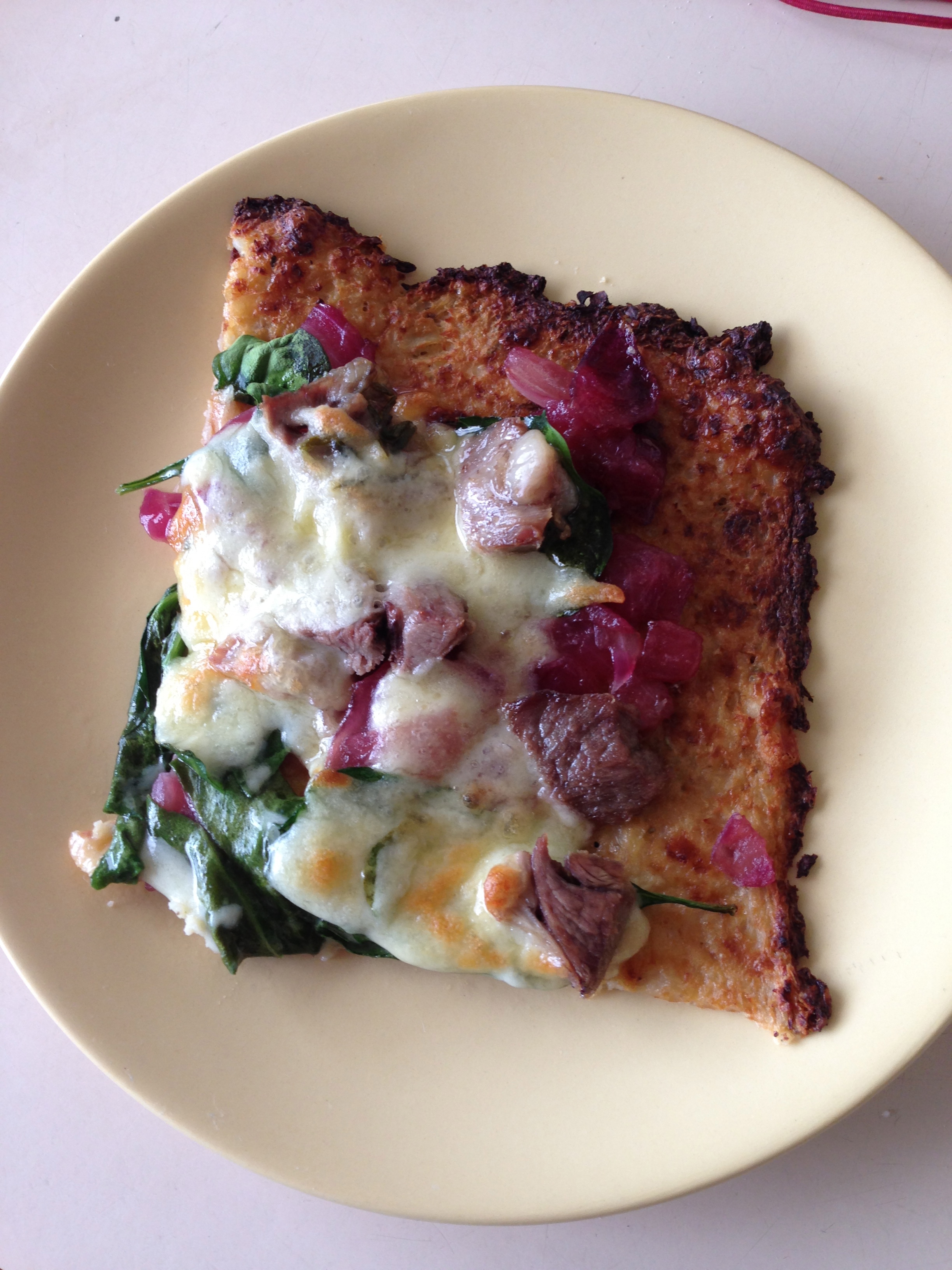 Paleo Thermomix Pizza Topping Idea – Roast Lamb and Caramelised ...